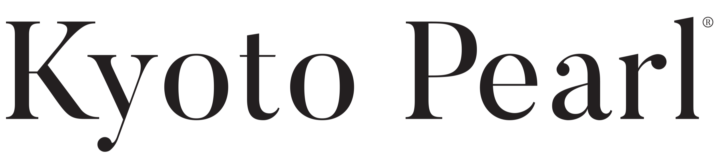 Kyotopearl logo black text