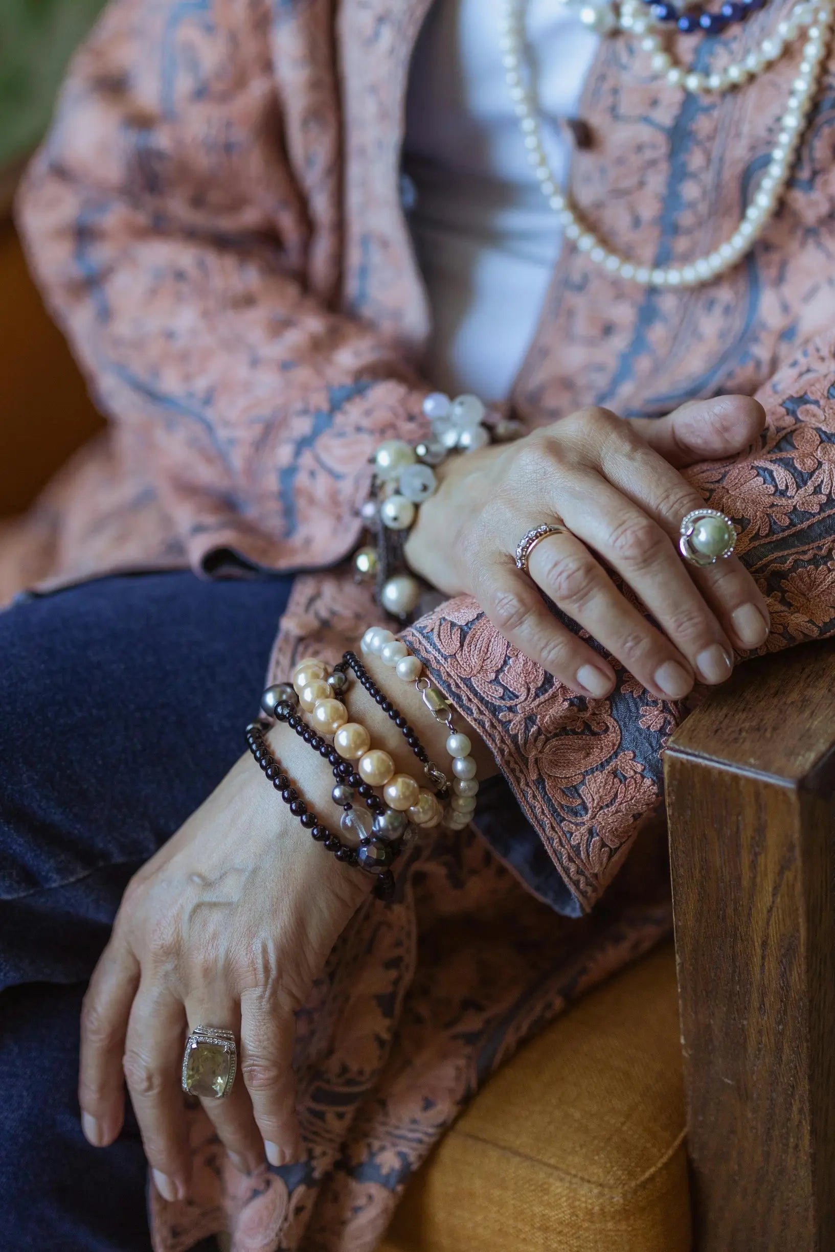 Curate an elegant wrist with complementary bracelet pairings – Kyoto Pearl