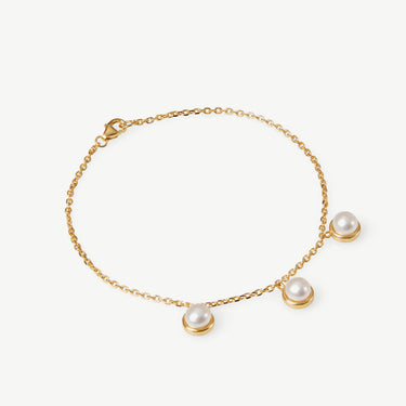 Aimi Pearl Bracelet 18ct Gold Plated