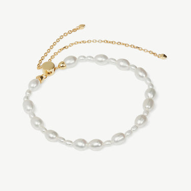 Ansel Pearl Bracelet 18ct Gold Plated