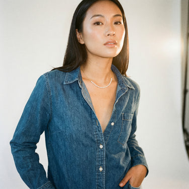 Valentina Pearl Necklace 18ct Gold Plated